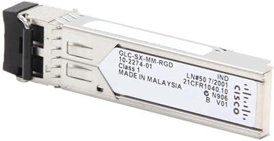 Cisco 1000Mbps Multi-Mode Rugged SFP 1000Base-SX LC/PC 850nm up to 550m