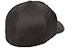 Flexfit Men's Ultrafibre Airmesh Fitted Cap | Stretch Fit Ballcap w/Hat Liner Black