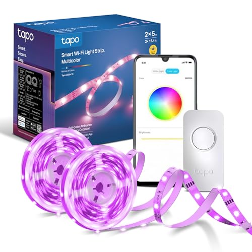 Tapo L900-10 10m Smart LED Strip Light Multicolour WiFi LED Lights