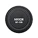 Pixel BF-1A Lens Rear Plus Camera Body Cap for Nikon D90 D7000 D5000 D3100 D3000 D700 D200 D3 D2 D80 Nikkor Lenses,etc.