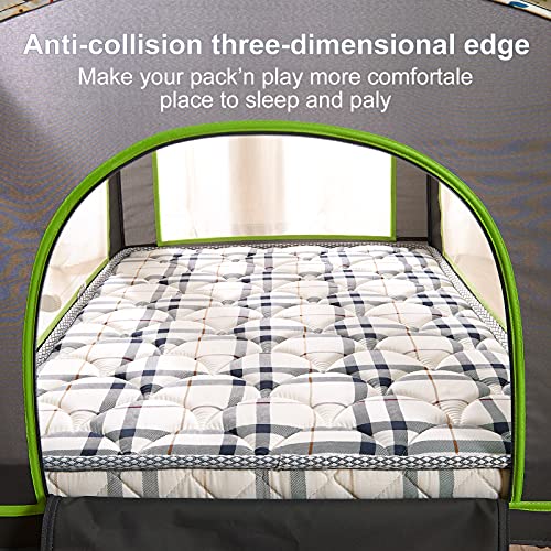 Vibe bear 3" Soft Premium Foam Pack and Play Mattress and Pack N Play