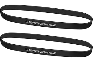 Ymimi Replacement Belt Compatible with Bissell 3832 3836 36762 35332 3675 3832 3837 3839 3198A 3197A 3534 3536 3676U 3676 CleanView Swivel Vacuum (Pack of 2)