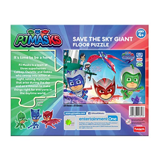 Funskool-PJ Maks Save The Sky Giant Floor,Educational,48 Pieces,Puzzle,for 4 Year Old Kids and Above,Toy 2
