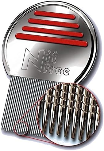BULK DISCOUNT WHEN BUYING 6 OR MORE - LEVIA Nit-Free Terminator Comb - #1 Best Lice Comb on the Market! Get Rid of Head Lice &amp; Nits Easily with this Professional Stainless Steel Comb by LEVIA.