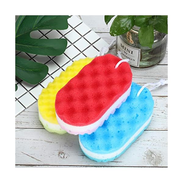 Soft-Bath-Foam-Sponge-Exfoliating-Body-Shower-Sponge-Double-sided-Fiber-Sponges-with-3-Different-Colors-for-Women-and-Men-Body-Cleaning-Supplies-3 3 Pieces Soft Bath Foam Sponge Exfoliating Body Shower Sponge Double-Sided Fiber Sponges for Women and Men Body Cleaning…