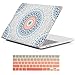 iCasso Compatible with MacBook Pro 13 inch Case 2022 2021 2020-2016 Release A2238 M2/M1A2159/A1989/A1706/A1708, Plastic Hard Shell Case with 5 Rows Keyboard Cover for MacBook Pro 13