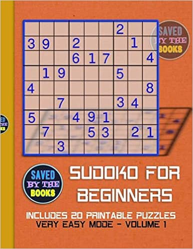 sudoku puzzles for beginners vol 1 20 very easy printable sudoku puzzle books includes solutions easy to print files for 20 puzzles volume rosem sam burkes william 9798617918757 amazon com books