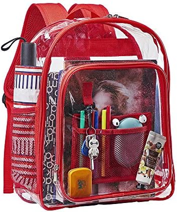 mesh clear backpacks