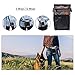Dog Treat Pouch-WaterProof Pet Bag Built- INPoop Dispense with Refelective Adjustable Straps 3 Ways To Wear Shrink Pocket Design Easlily Carries Pet Toys Snack Phones Keys