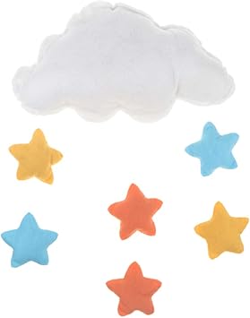 Baby Ceiling Mobile Hanging Cloud Stars Garland Baby Toddler Room