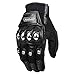 ILM Alloy Steel Touchscreen Bicycle Motorcycle Motorbike Powersports Racing Gloves (XXL, Black) Model 10C