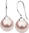 Nenalina Orecchini Pendenti A Disco Bombato In Argento 925 Con Superficie Opaca Spazzolata – Geometrici, Eleganti, Per Donna