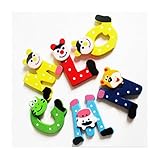 Dreaman 26pcs Wooden Cartoon Alphabet A-Z Magnets Child Educational Toy