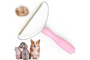 (Girl-Pink) Lint Plus Cleaner Pro Pet Hair Remover,Special Dog Hair Remover Multi Fabric Edge and Carpet Scraper by LINTPLUS,Easy LINTPLUS Remover for Couch,Pet Towers & Rugs-Gets Every Hair!