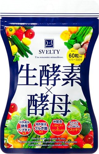 Raw enzyme * yeast (60 tabletss) / Suberuti