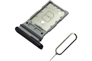 MMOBIEL Dual SIM Card Slot Tray Holder Replacement Compatible with Samsung Galaxy S22 Ultra 5G - 6.8 inch - 2022 - Incl. Rubb