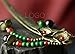Enjoydeal Women Hairpin Vintage Hair Stick with Copper Made Flowers and Stone Beads