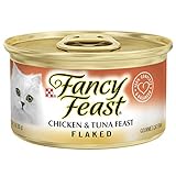 Purina Fancy Feast Wet Cat Food, Flaked Chicken & Tuna Feast - (24) 3 oz. Cans