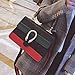 Women messenger Bag Women Handbag Shoulder bag cross body bag Tote Bags with Bamboo handle 2017 NEW (black2)