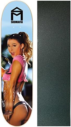 Sk8 Mafia Skateboard Deck Wet 3 Girl 8.0" Skate with Griptape
