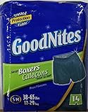 GoodNites Sleep Boxers Boys S-M 38-65 lbs 14 in Pack