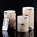 Bingolife Real Wax Birch Bark Effect Flameless LED Candles 4