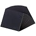 Adhesive Foam Strip, 4 Inch Length X 4 Inch Width X 1/16 Inch Thickness Self Stick Foam Rubber Sheet Non-Slip Air Conditioner Insulation Pads Black Foam Padding Foam Strip (20Pcs)