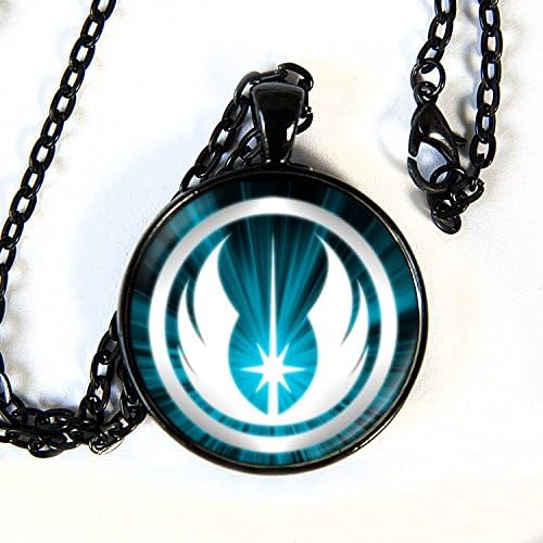Star Wars inspired JEDI Necklace - black, the LIGHT
