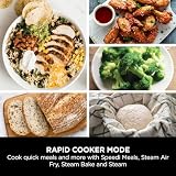 Ninja Speedi 10-in-1 Rapid Cooker Air Fryer 5.7L Sea Salt Grey ON400UK view 10