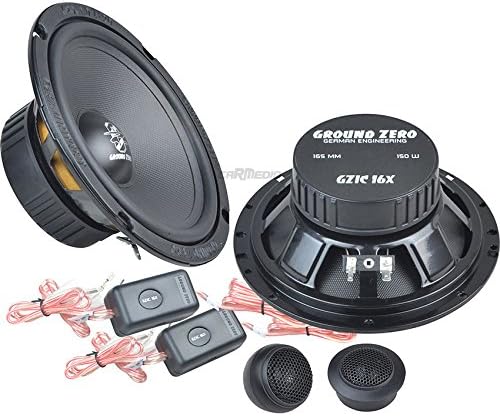 Daihatsu Materia (from 06) Ground Zero Speaker 165 mm Component Front Doors