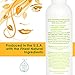 The Wonder Seed Hemp Shampoo, All Natural Organic Formula, Vegan Friendly Blend, Best Solution For Dry Itchy Scalp/ Dandruff/ Oily Hair and More, Proudly Cruelty Free (Sweet Orange), 8 oz.