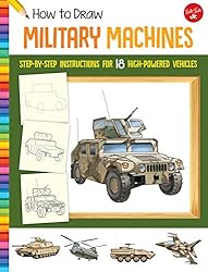 How to Draw Military Machines: Step-by-step