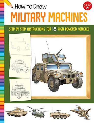 How to Draw Military Machines: Step-by-step