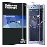 Sony Xperia XA2 Ultra Screen Protector, TopACE 9H Hardness [Case Friendly][Anti-Scratch][Bubble Free] Tempered Glass for Sony Xperia XA2 Ultra (2 Pack)
