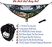 Chill Gorilla OH Hell NO! 11' Bug NET Stops Mosquitoes, No See Ums & Repels Insects. Fits All Camping Hammocks. Compact, Lightweight. Size 132