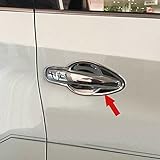 Generic Chrome Car Door Handle Bowl Cover Trim Fit For Nissan Murano 2015 2016