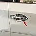 Generic Chrome Car Door Handle Bowl Cover Trim Fit For Nissan Murano 2015 2016 2017