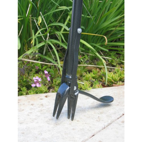 Yard Butler Rocket Weeder Long Handled Stand Up Steel Dandelion And