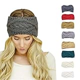 Lookatool Womens Warm Hat Skiing Cap Knitted Empty Skull Beanie Headband