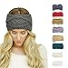 Lookatool Womens Warm Hat Skiing Cap Knitted Empty Skull Beanie Headband (White)