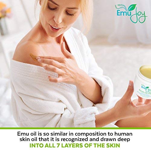 Banish My Pain Emu Oil Pain Relief Cream for Sore Muscles Joint Pain Arthritis Fibromyalgia Shingles Bursitis - No Medicinal Odor - Thumbnail 6