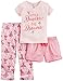 Carter's Baby Girls 3 Pc Poly 333g067, Print, 18 Months Baby