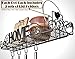 SparkWorks Pot Rack(Black)-THE UNIQUELY DESIGNED Wrought Iron Pot Rack includes 8 angled hooks;NO Assembly Required;Stylish 3D centerpiece Love By All.