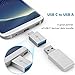 [2 Pack] iClever IT01 Type-C to USB 3.0 AF Adapter for MacBook Pro, MacBook Air, The Lumia 950, Lumia 950 XL, OnePlus 2, Nokia N1, Lenovo Zuk Z1, Nexus 5X, Nexus 6P, Grey
