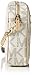 Michael Kors Women's Jet Set Crossbody Leather Bag, Beige, Large