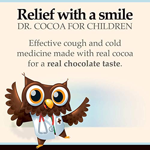 Dr. Cocoa Cough and Cold Medicine for Kids, Daytime Formula, Real Chocolate Taste, 4 Fluid Ounce