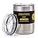 Greatness Line 10 oz Lowball Tumbler with 2 Lids - Double Wall Insulated Travel Cup