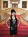 BABEYOND Women's Flapper Dresses 1920s V Neck Beaded Fringed Great Gatsby Dress Black