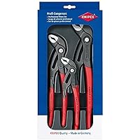 Knipex 00 20 09 V02 "Cobra" Pliers Set (3 Piece)