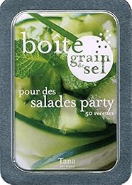 Boîte grain de sel pour des salades party